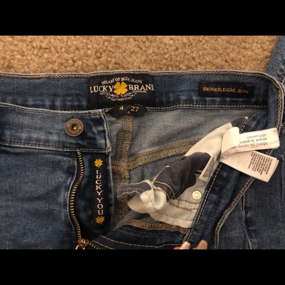 Size 4 lucky brand jeans - Picture 1 of 4
